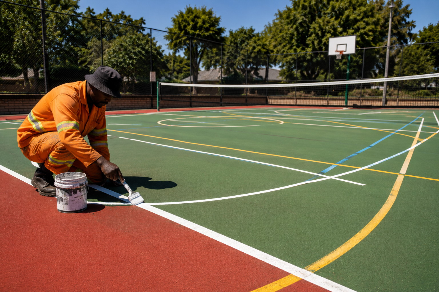 Tennis & Sports Court Marking