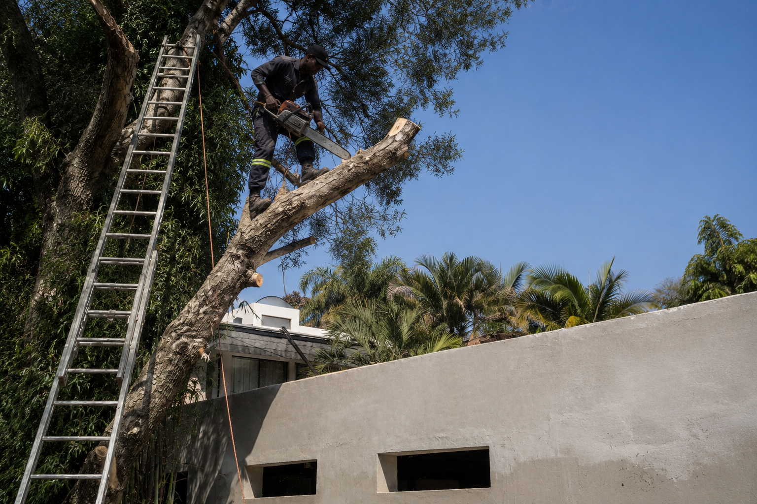 Tree Felling & Rubble Removal